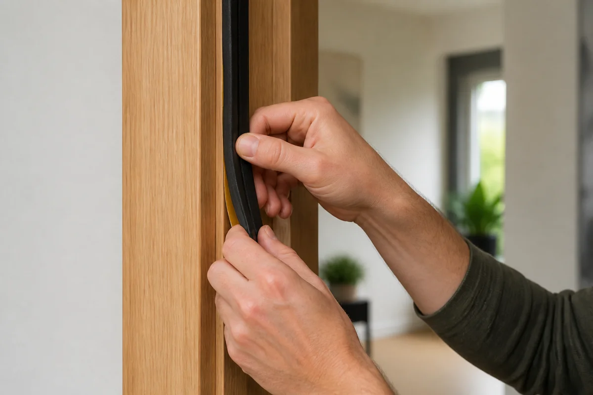 porte isolation phonique interieur
