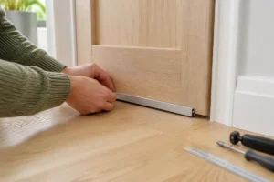 porte isolation phonique interieur