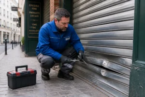 depannage rideau metallique paris