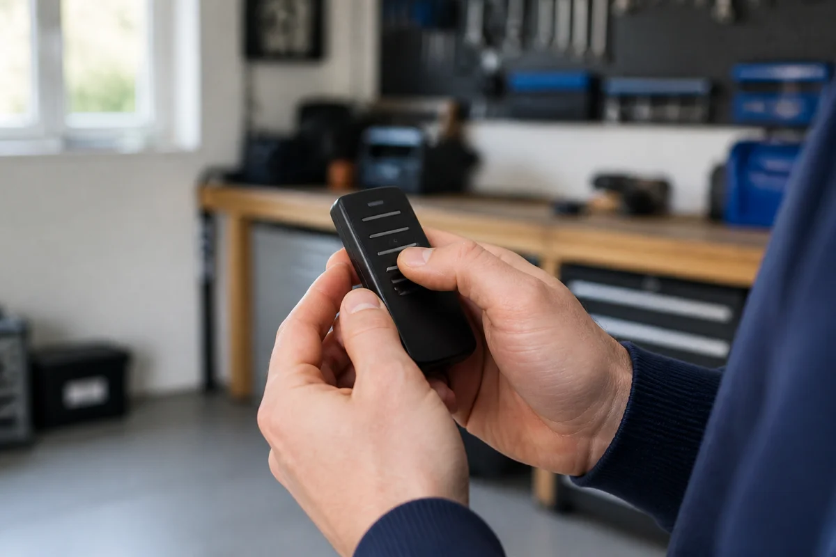 programmation telecommande portail