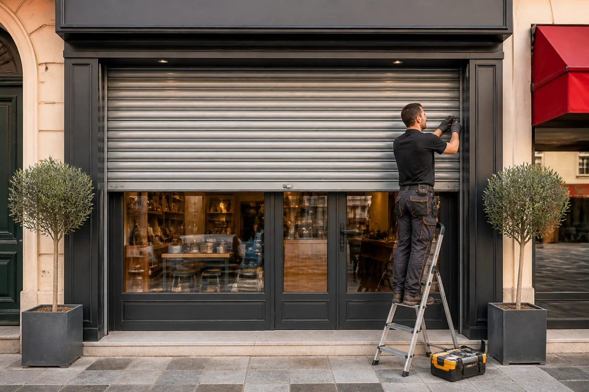 installateur rideau métallique