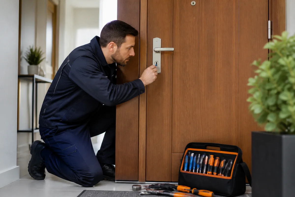 Ouverture de porte claquée et bons réflexes à connaître