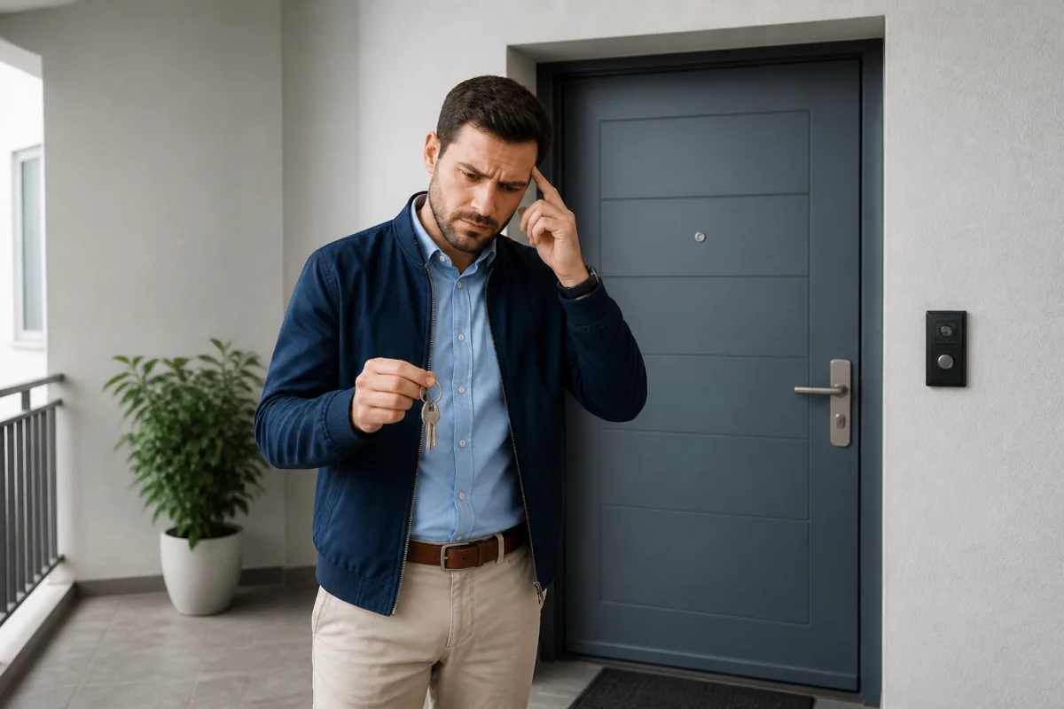 Ouverture de porte claquée et bons réflexes à connaître