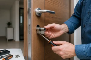 Remplacer un cylindre de serrure simplement et efficacement
