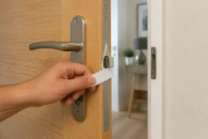 Ouvrir une porte sans dégât